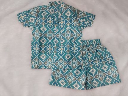 Blue Shirt & Shorts
