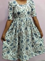 Soft Floral Cotton Dress